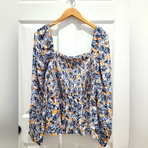 Smocked blouse from George. Never been worn! SIZE XL - Picture 1 of 7